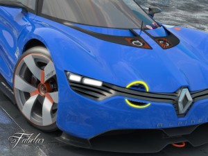 renault alpine a11050 20 Model 3D