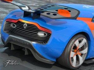 renault alpine a11050 20 3D Model