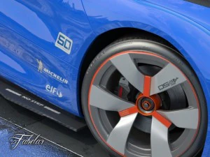 renault alpine a11050 20 3D Model