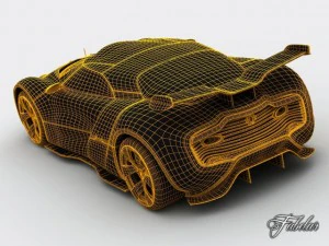 renault alpine a11050 20 3D Model