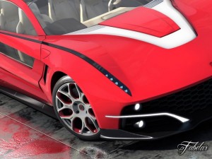 giugiaro concepts 1 20 3D Модель