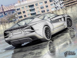 giugiaro concepts 1 20 3D Модель