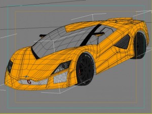 giugiaro concepts 1 20 3D Модель