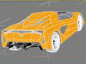 giugiaro concepts 1 20 3D Модель