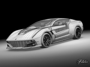giugiaro brivido 10 std mat 3D Model