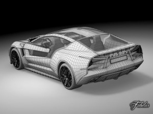 giugiaro brivido 10 std mat 3D Model