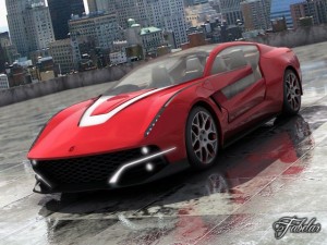 giugiaro brivido 10 std mat 3D Model