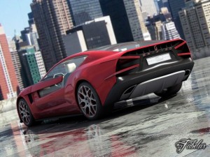 giugiaro brivido 10 std mat 3D Model
