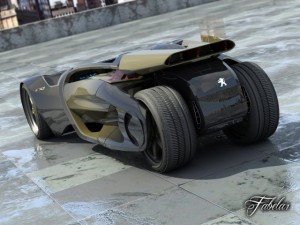 peugeot ex1 20 3D-Modell