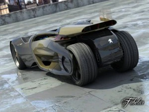 peugeot ex1 20 3D Model