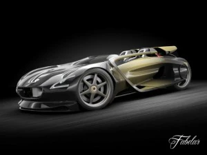 peugeot ex1 20 3D Model