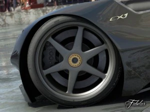 peugeot ex1 20 3D Model