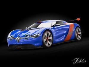 renault alpine a11050 3D Model