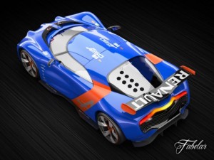 renault alpine a11050 3D Model