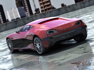rimac concept one 20 3D Model