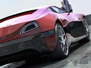 rimac concept one 20 3D Model