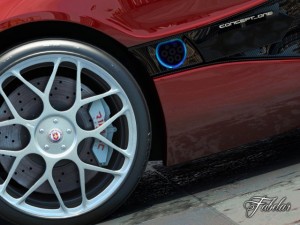 rimac concept one 20 3D Model