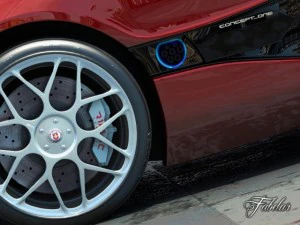 rimac concept one 20 3D Model