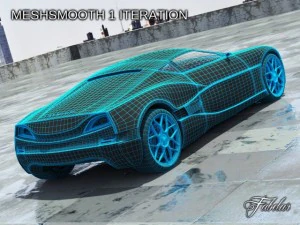 rimac concept one 20 3D Model