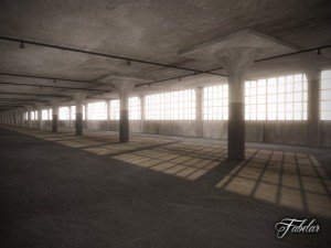 garage rendering environment 3D Model