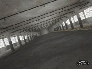 garage rendering environment 3D Model