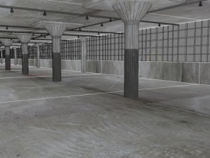 garage rendering environment 3D Model
