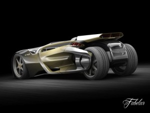 peugeot ex1 3D Model