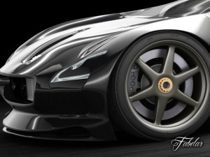 peugeot ex1 3D Model