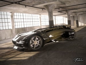 peugeot ex1 3D Model