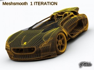 peugeot ex1 3D Model