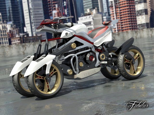 yamaha tesseract 20 3D 모델 .c4d .max .obj .3ds .fbx .stl .blend 
