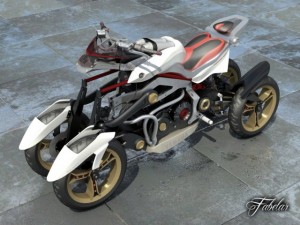 yamaha tesseract 20 3D 모델