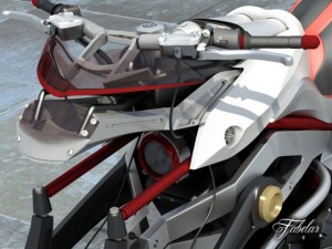 yamaha tesseract 20 3D 모델