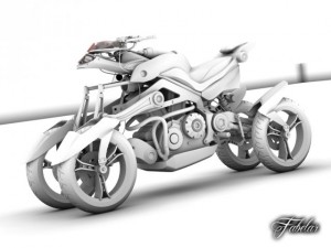 yamaha tesseract 20 3D 모델