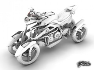 yamaha tesseract 20 3D 모델