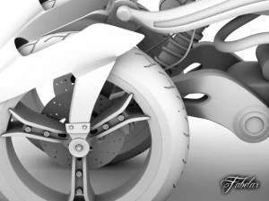 yamaha tesseract 20 Modelo 3D