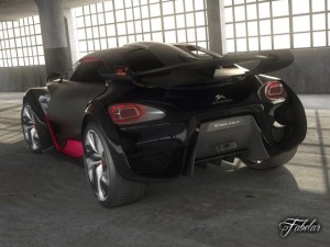citroen survolt 20 3D 模型