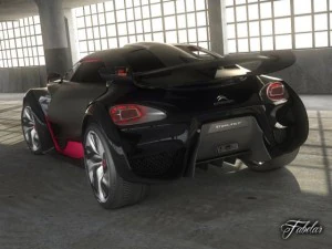 citroen survolt 20 3D Model