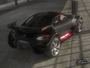 citroen survolt 20 3D 模型