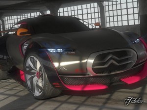 citroen survolt 20 3D 模型
