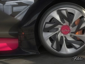 citroen survolt 20 3D 模型