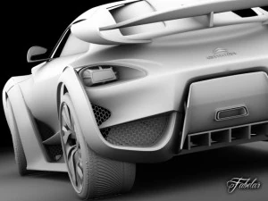 citroen survolt 20 3D Model