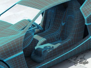 rimac concept one 3D Model