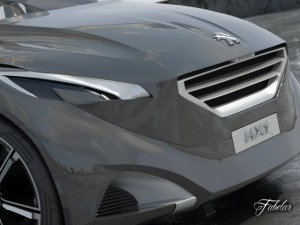 peugeot hx1 20 3D Model