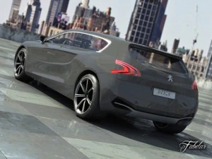 peugeot hx1 20 3D Model