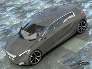 peugeot hx1 20 3Dモデル