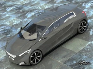 peugeot hx1 20 3D Model