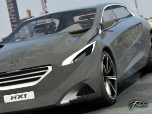peugeot hx1 20 3D Model