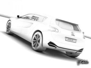 peugeot hx1 20 3D Model