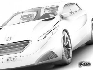 peugeot hx1 20 3D Model